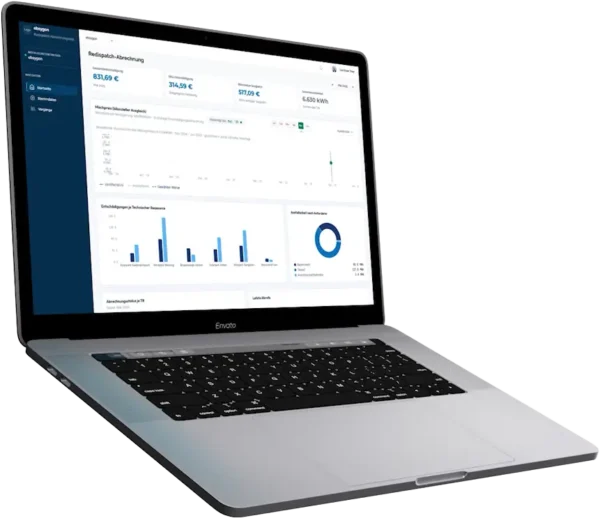 Laptop-RD-Abrechnung ebsygon Redispatch-Abrechnung